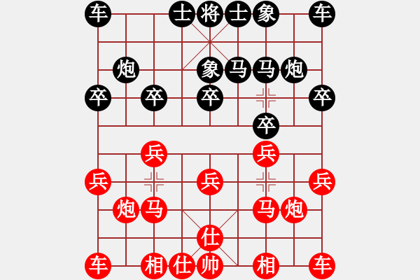 象棋棋谱图片：唐超(先胜)古永海.2023.11.19 - 步数：10 