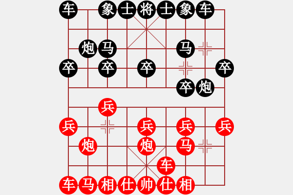 象棋棋譜圖片：神州大地(5級)-負-bbboy002(4r) - 步數(shù)：10 