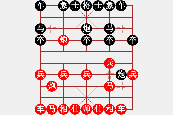 象棋棋譜圖片：湖北李夢筆(1段)-勝-花心兔(1段) - 步數(shù)：10 