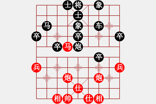 象棋棋譜圖片：順手炮 九宮先勝魏光峰（9 1） - 步數(shù)：40 