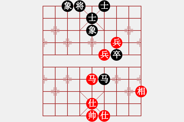 象棋棋譜圖片：任剛 先和 嚴(yán)俊 - 步數(shù)：100 