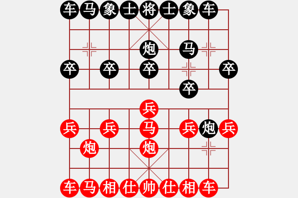 象棋棋譜圖片：于斯為盛（棋士1級）先勝KS936407777（業(yè)余9級）202309292342.pgn - 步數(shù)：10 