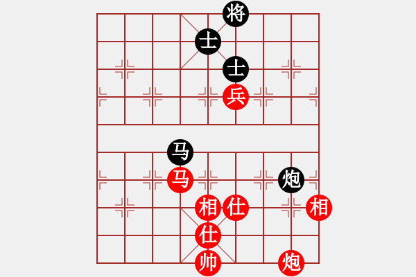 象棋棋譜圖片：修理臭棋(9段)-勝-雪漫金山(5r) - 步數(shù)：170 