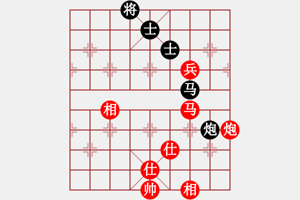 象棋棋譜圖片：修理臭棋(9段)-勝-雪漫金山(5r) - 步數(shù)：200 