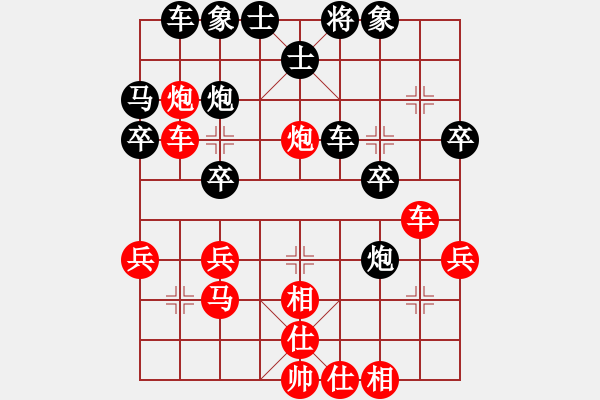 象棋棋譜圖片：blwy(9星)-和-鼻祖(9星) - 步數(shù)：40 