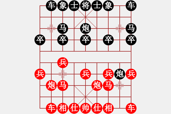 象棋棋譜圖片：789局 A53- 仕角炮轉反宮馬對右中炮-小蟲引擎23層(2726) 先勝 曹仁(1750) - 步數(shù)：10 