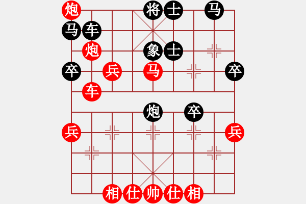 象棋棋譜圖片：789局 A53- 仕角炮轉反宮馬對右中炮-小蟲引擎23層(2726) 先勝 曹仁(1750) - 步數(shù)：40 