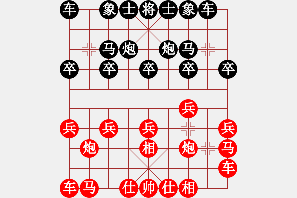 象棋棋譜圖片：六十四位人機(jī)布局研究 - 步數(shù)：10 