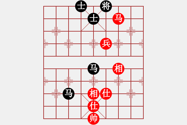 象棋棋譜圖片：小亮-和-QQ棋友(列手炮)-0039 - 步數(shù)：139 