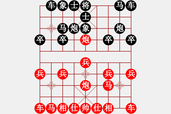 象棋棋譜圖片：橫才俊儒[292832991] -VS- 糊涂[3066392551] - 步數(shù)：10 