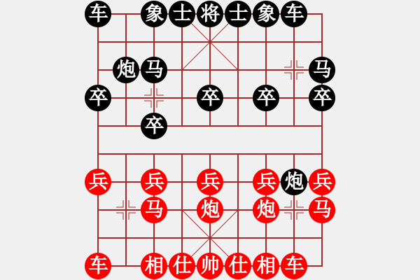 象棋棋譜圖片：翱翔[940952387] -VS- 【中】摩西十戒[609092485] - 步數(shù)：10 