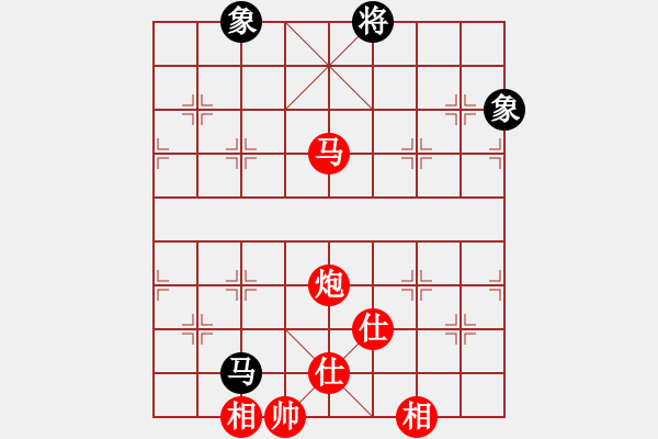 象棋棋譜圖片：第 1005 題 - 象棋巫師魔法學(xué)校Ⅱ.PGN（馬炮士象全勝馬雙象） - 步數(shù)：60 