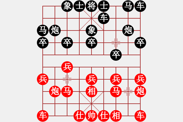 象棋棋譜圖片：樂樂呵呵(7段)-勝-東龍城(2段) - 步數(shù)：10 