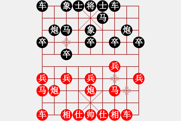 象棋棋譜圖片：210127擂臺賽第七場星月菩提先負擺地攤 - 步數(shù)：10 