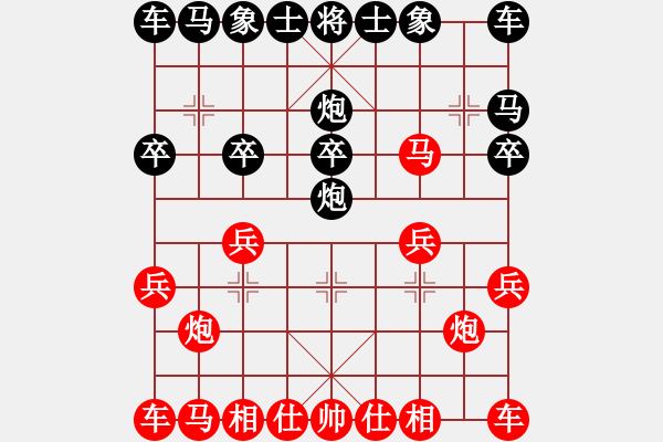 象棋棋譜圖片：淡雅飄香 先勝 月武壹劉 棄空新變 - 步數(shù)：10 