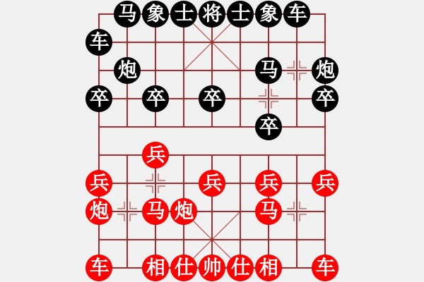 象棋棋譜圖片：薛文強(qiáng) 先負(fù) 王興業(yè) - 步數(shù)：10 