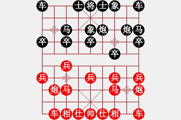 象棋棋譜圖片：年輕工作室（業(yè)余三級） 先勝 西楚（業(yè)余三級） - 步數(shù)：10 