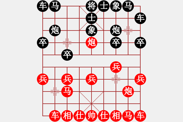 象棋棋譜圖片：象棋好奇者(2級)-勝-南國棋手幸(8級) - 步數(shù)：10 