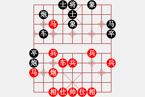 象棋棋譜圖片：wgp(6舵)-勝-浪子一把刀(8舵) - 步數(shù)：40 