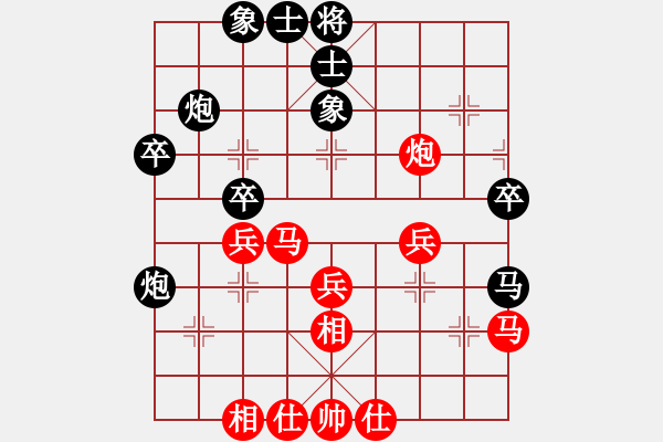 象棋棋譜圖片：山雞(4級)-負(fù)-七財神仙(8級) - 步數(shù)：40 