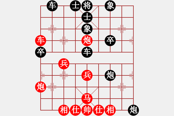 象棋棋譜圖片：3083232(校尉) 負(fù) 4387412(草民) - 步數(shù)：40 