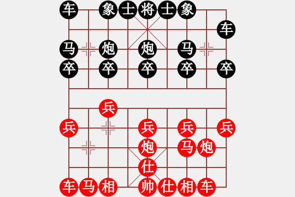 象棋棋譜圖片：重點擊破(1段)-負-硯俊電神(月將) - 步數(shù)：10 