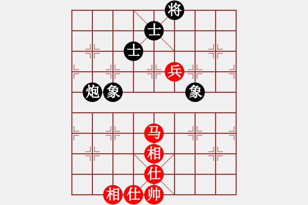 象棋棋譜圖片：cqbbjyla(8星)-和-象棋小年輕(電神) - 步數(shù)：120 