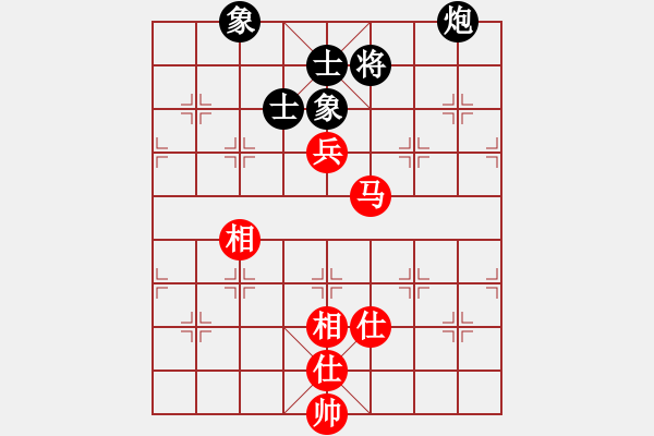 象棋棋譜圖片：cqbbjyla(8星)-和-象棋小年輕(電神) - 步數(shù)：160 