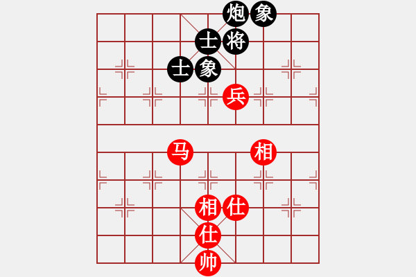 象棋棋譜圖片：cqbbjyla(8星)-和-象棋小年輕(電神) - 步數(shù)：180 