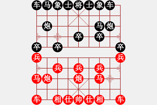 象棋棋譜圖片：忍者[357475785] -VS- ...[342628659] - 步數(shù)：10 