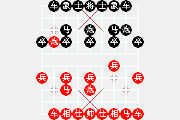 象棋棋譜圖片：至尊無敵(5段)-勝-弈林逐鹿(2段) - 步數(shù)：10 