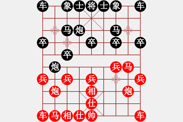 象棋棋譜圖片：聞棋起舞(6段)-負(fù)-夜鷹王(6段) - 步數(shù)：10 