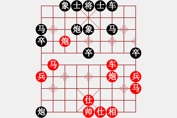 象棋棋譜圖片：追日(人王)-負(fù)-特垃圾大師(人王) - 步數(shù)：40 