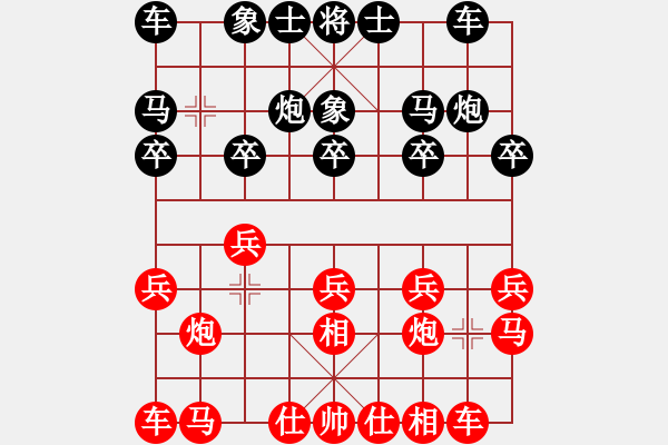 象棋棋譜圖片：逍遙棋隱(天罡)-負(fù)-東方神圣(北斗) - 步數(shù)：10 