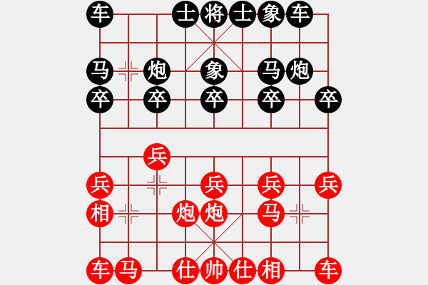 象棋棋譜圖片：毛春泉 先和 倪金凱 - 步數(shù)：10 