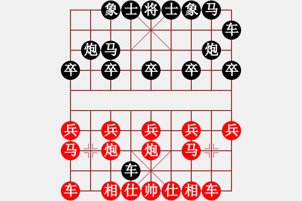 象棋棋譜圖片：2020.7.8.5棋小圣評測先勝1級機器人 - 步數(shù)：10 