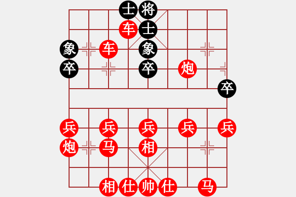 象棋棋譜圖片：吃光光后雙車挫絕殺 - 步數(shù)：40 