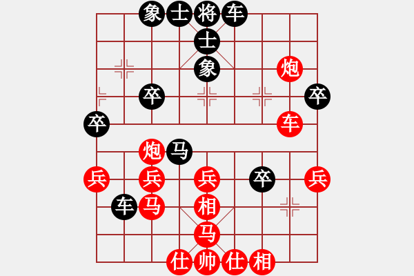 象棋棋譜圖片：奇香核桃(7段)-負(fù)-戰(zhàn)車九號(8段) - 步數(shù)：40 