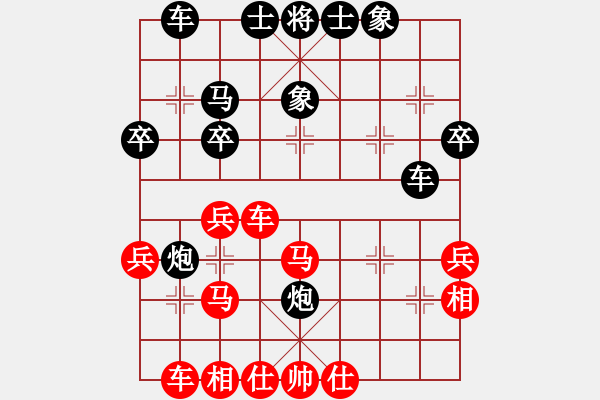 象棋棋谱图片：2022第8届温岭杯全国象棋国手赛[2]:孙勇征先胜陆伟韬(超快棋) - 步数：40 