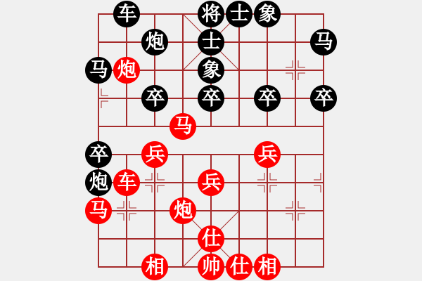 象棋棋譜圖片：青海湖(1段)-負(fù)-東北阿梅(6段) - 步數(shù)：30 