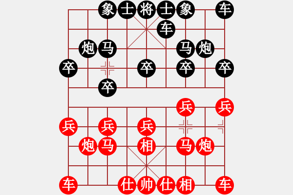 象棋棋譜圖片：馬七進(jìn)六[紅] -VS- bbboy002[黑] - 步數(shù)：10 