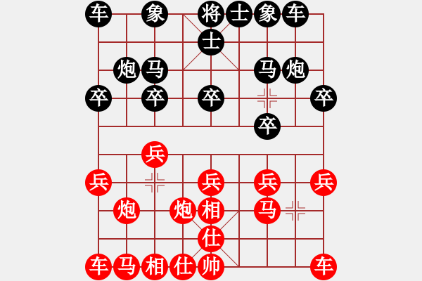 象棋棋譜圖片：bbboy002(2舵)-負(fù)-tengling(2舵) - 步數(shù)：10 