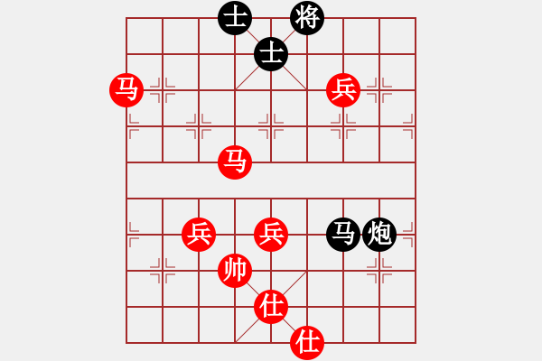 象棋棋譜圖片：棋迷一小卒(3段)-勝-弱點(diǎn)(7段) - 步數(shù)：81 