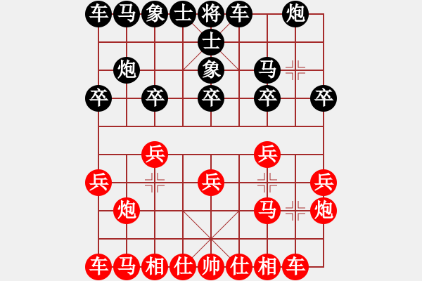 象棋棋譜圖片：11294局 E00-仙人指路-旋九專雙核-大師 紅先和 小蟲引擎24層 - 步數(shù)：10 