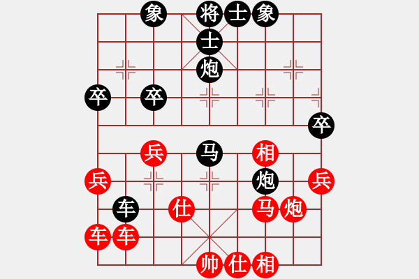 象棋棋譜圖片：張有福對草上飛.pgn - 步數(shù)：40 