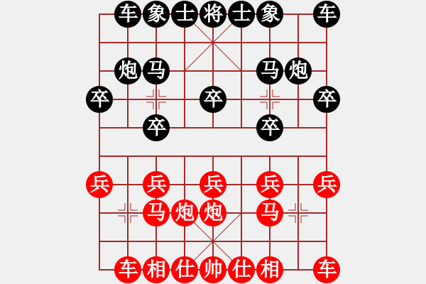 象棋棋譜圖片：睡到自然醒[461455155] -VS- 曾露[1938515615] - 步數(shù)：10 