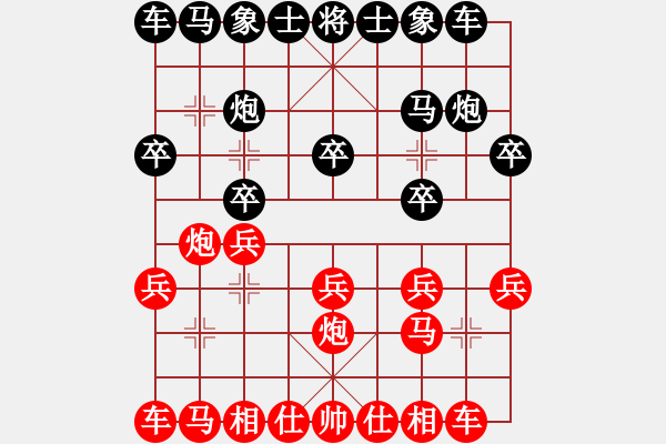 象棋棋譜圖片：大師VS上官如意 - 步數(shù)：10 