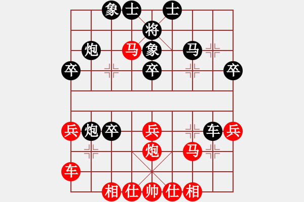 象棋棋譜圖片：沖上十關(guān)(1段)-負(fù)-luqiwang(2段) - 步數(shù)：40 