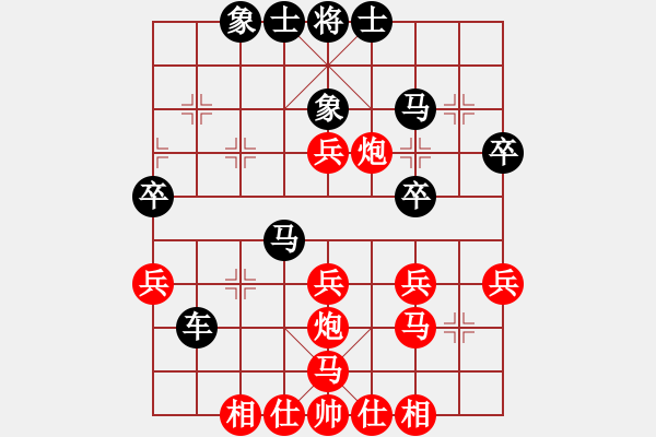 象棋棋譜圖片：2880局 D50-中炮對(duì)列炮-旋風(fēng)九專(zhuān)(菜鳥(niǎo)) 紅先負(fù) 旋風(fēng)引擎23層 - 步數(shù)：40 