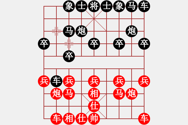 象棋棋譜圖片：bbboy002[紅] -VS- 林中哦你小鳥(niǎo)[黑] - 步數(shù)：10 